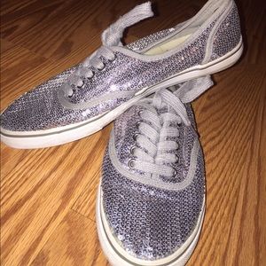 Sparkly Flat Sneaker